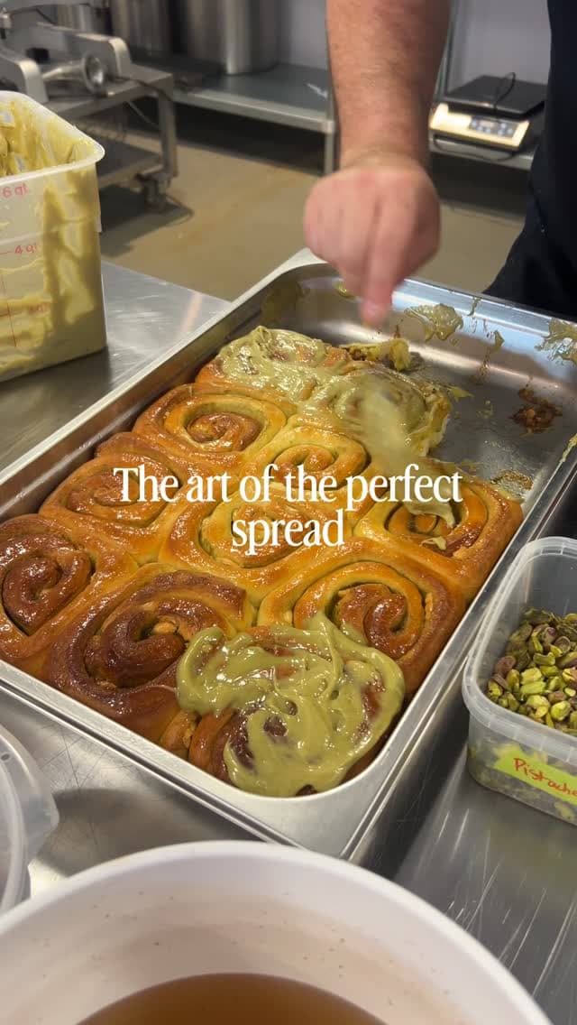 L'art d'étaler à la perfection.