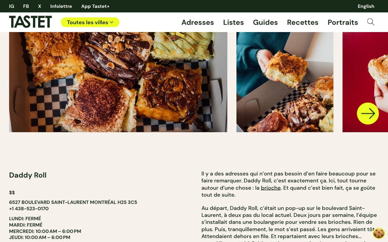 Tastet — Le comptoir qui fait jaser